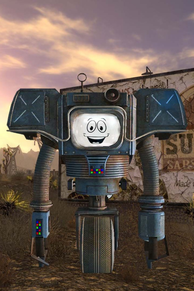 Робот из игры Fallout New Vegas