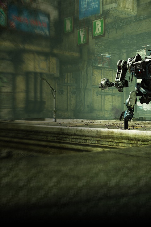 Робот в игре Hawken