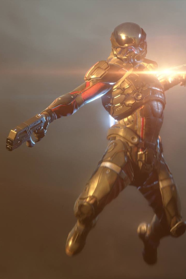 Солдат в игре Mass Effect Andromeda
