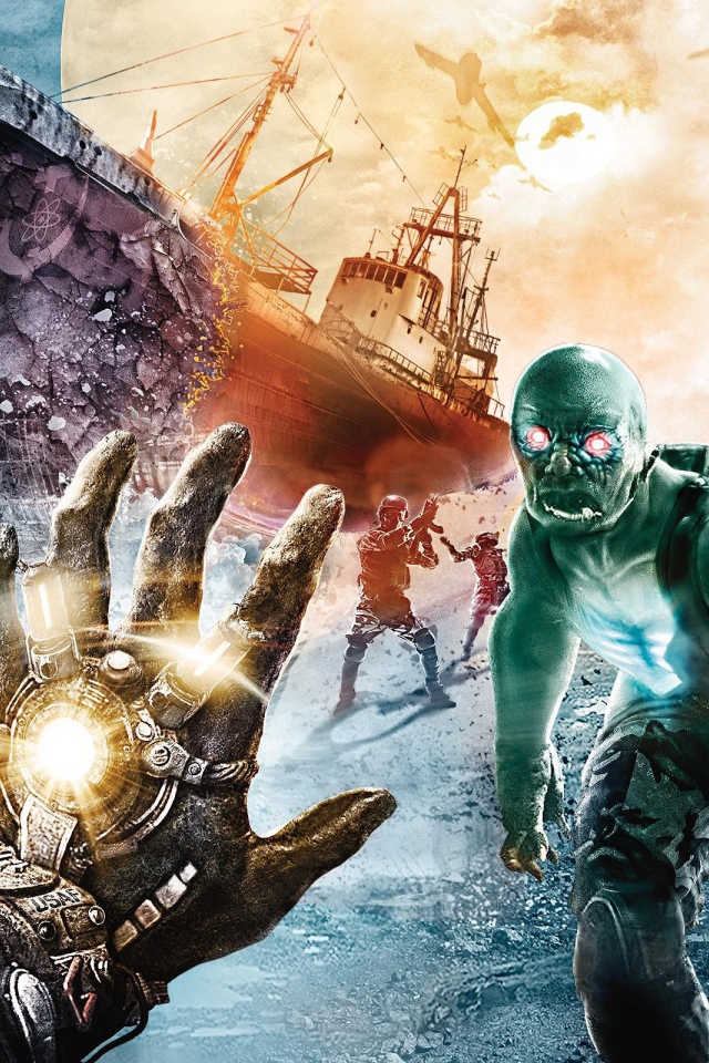 Попытка сражаться с зомби