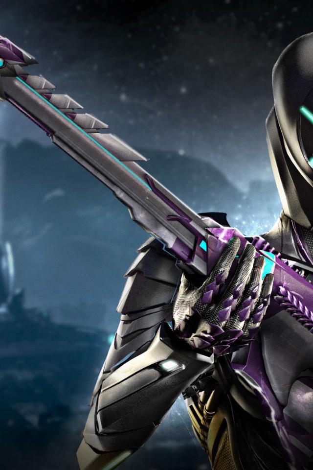 Воин в маске в игре Planetside 2