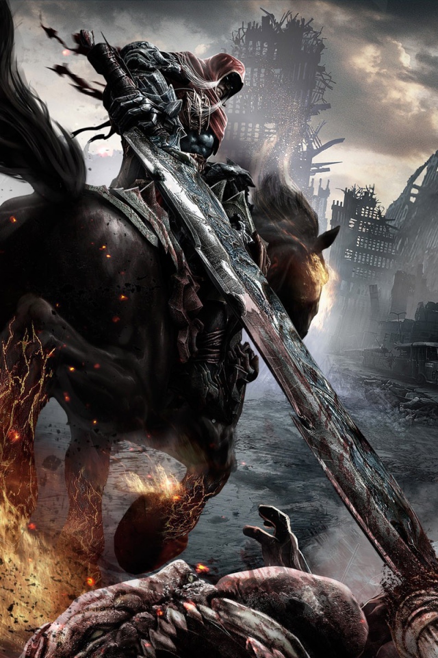 Воин темной стороны в видеоигре