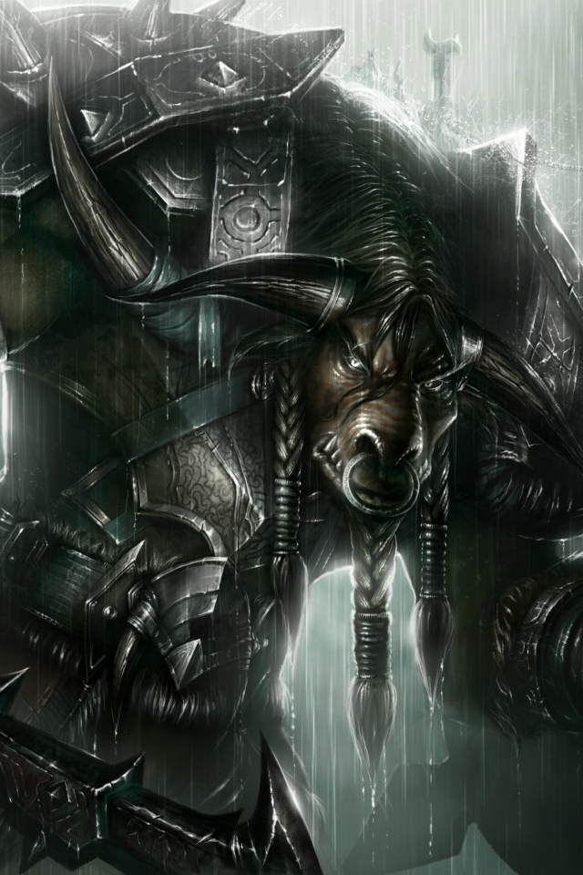 Воин из игры Варкрафт