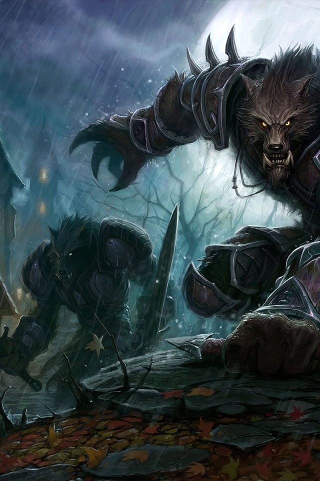 Оборотни из игры World of Warcraft