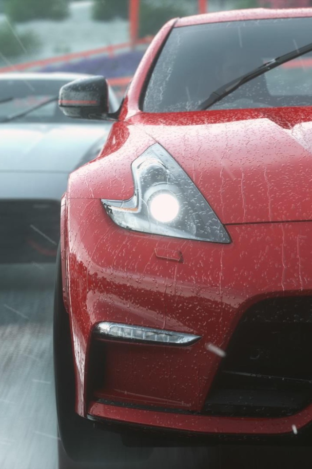 Мокрый Ниссан в игре Driveclub