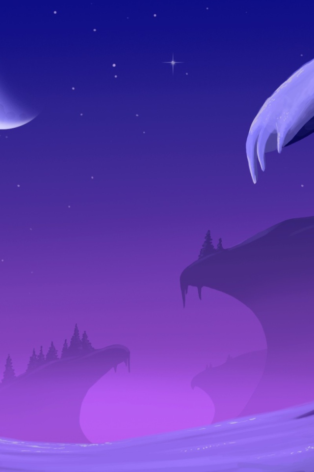 Зима на фоне уровня игры Bejeweled 3