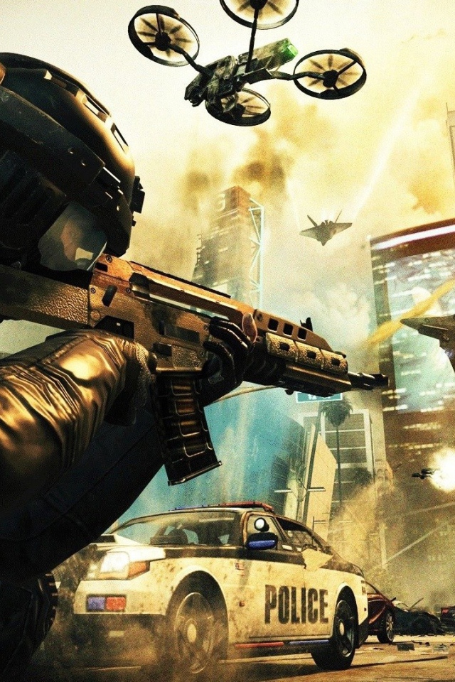 Мир игры Call of Duty Black Ops 2