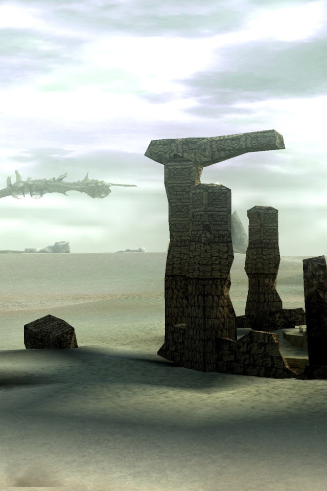 Мир игры Shadow of the Colossus