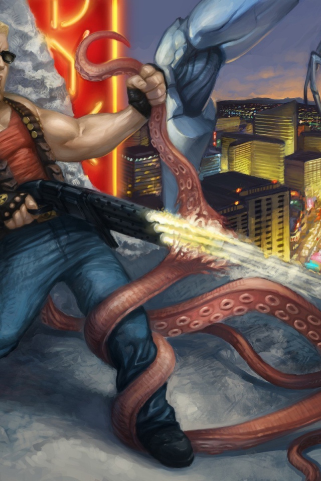 Мир игры Duke Nukem