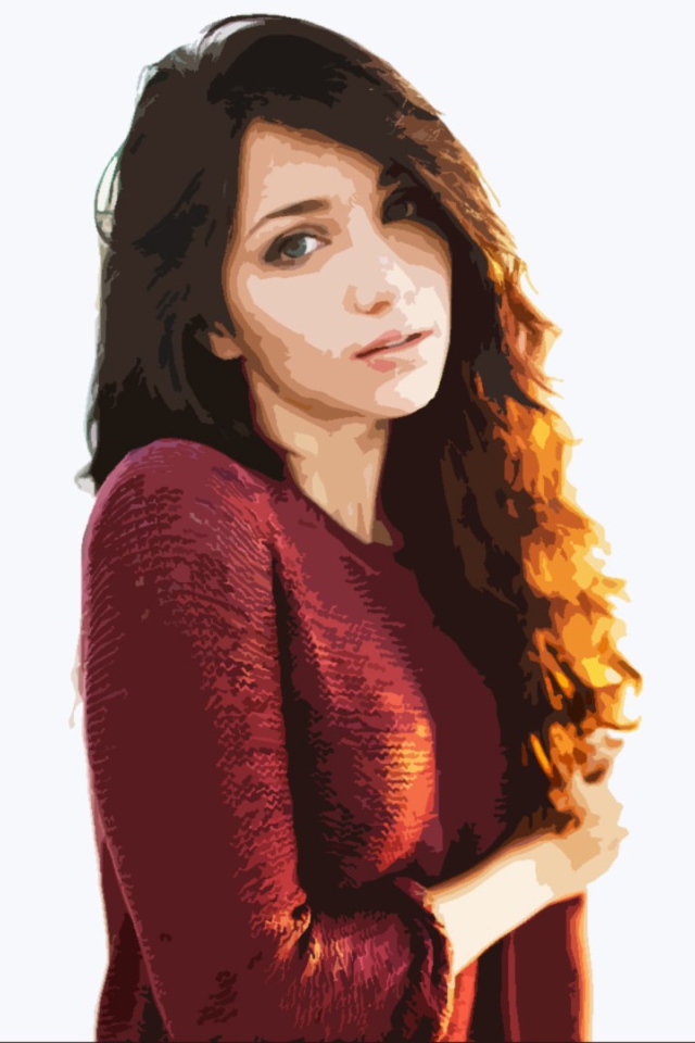 Актриса Эмили Радд, арт