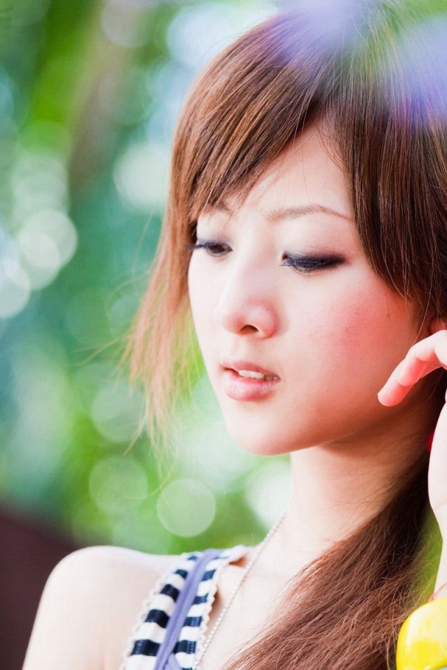 Девушка модель Микако Чанг