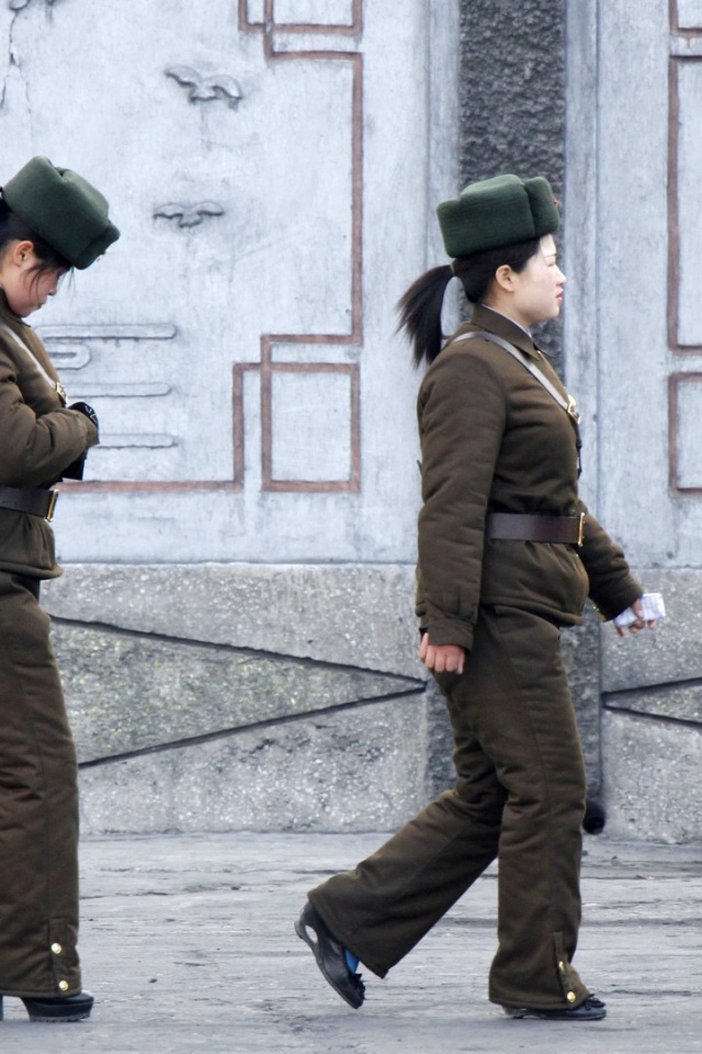 Девушки Северной Кореи