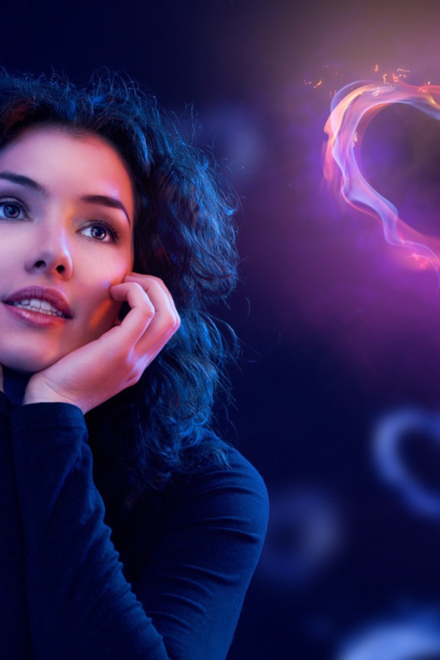 Девушка мечтает о любви