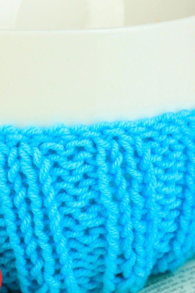 Чашка в теплом наряде