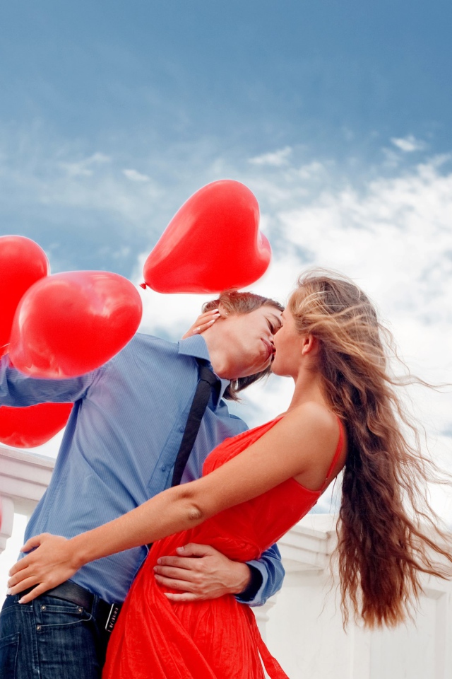 Парень и девушка романтики