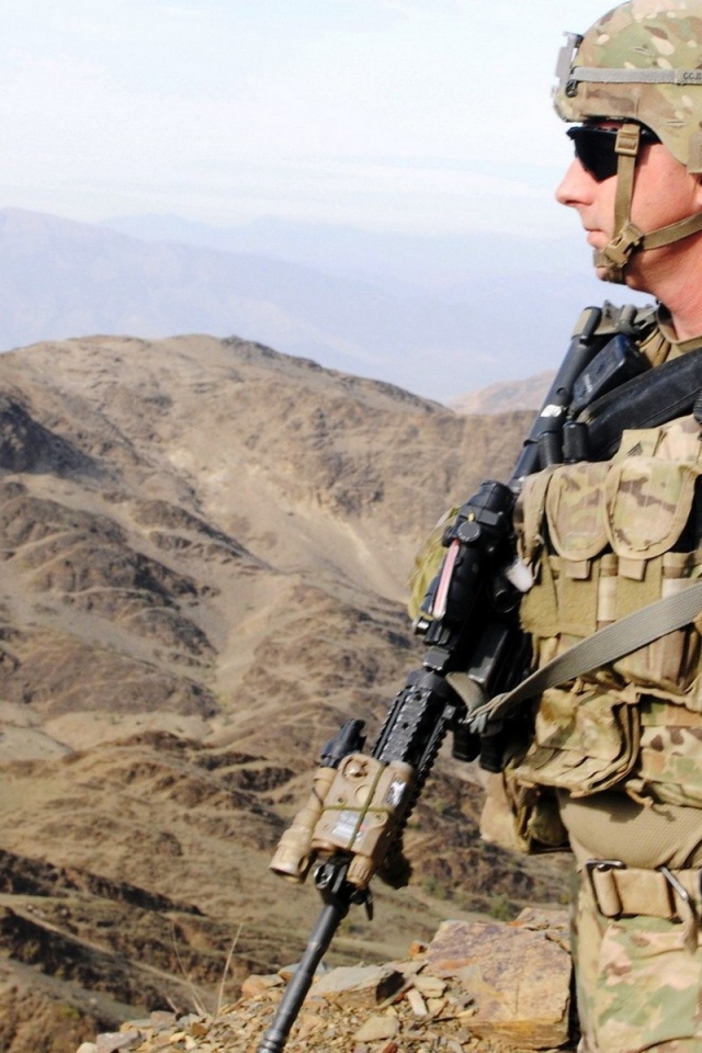 ISAF soldiers in Afghanistan