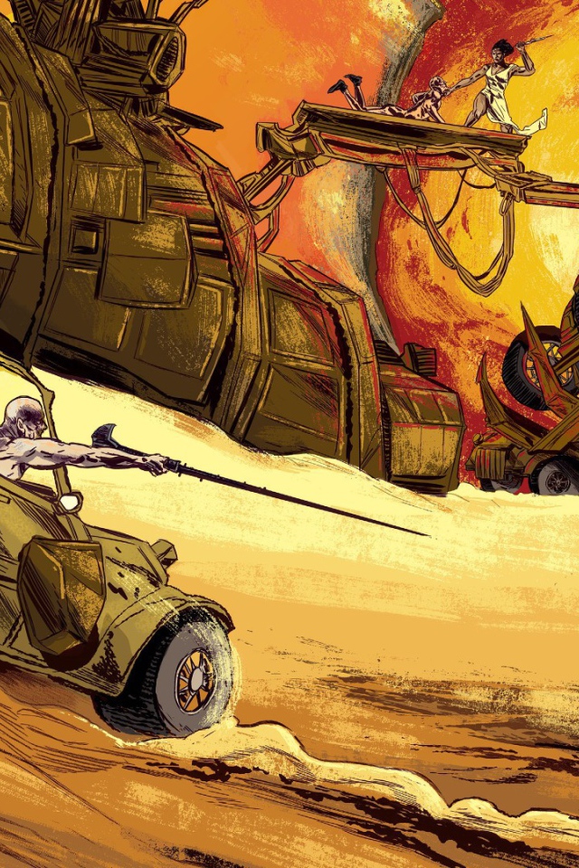 Арт к фильму Мад Макс Дорога ярости