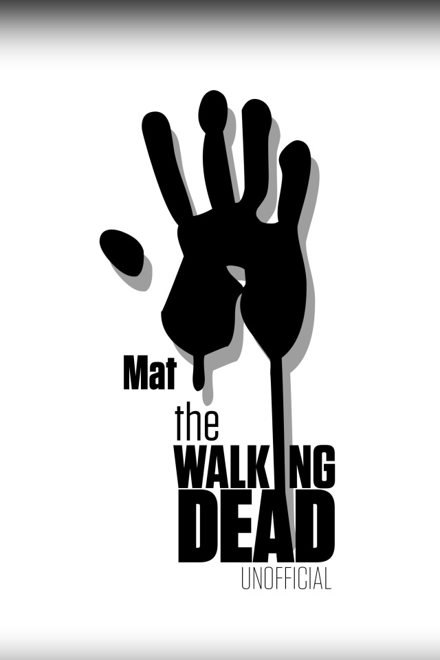 Черная ладонь, постер Ходячих мертвецов