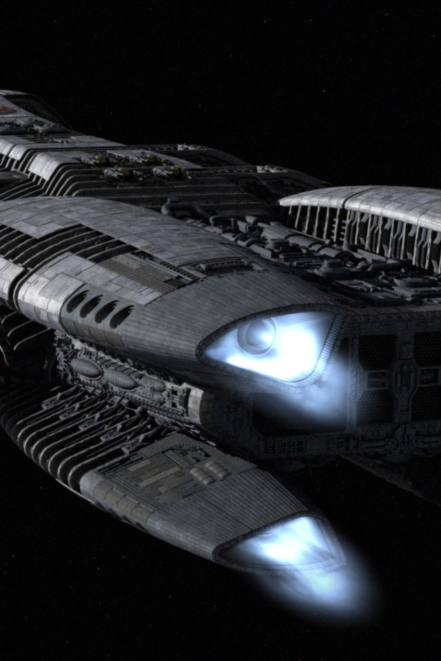 Крейсер из сериала Звездный крейсер Галактика
