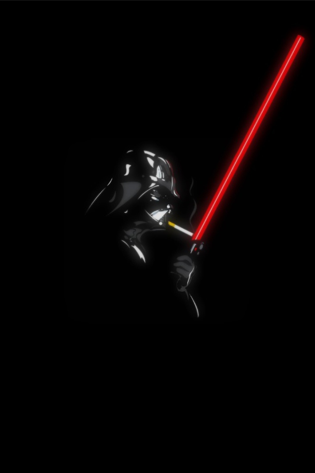Дарт Вейдер в темноте