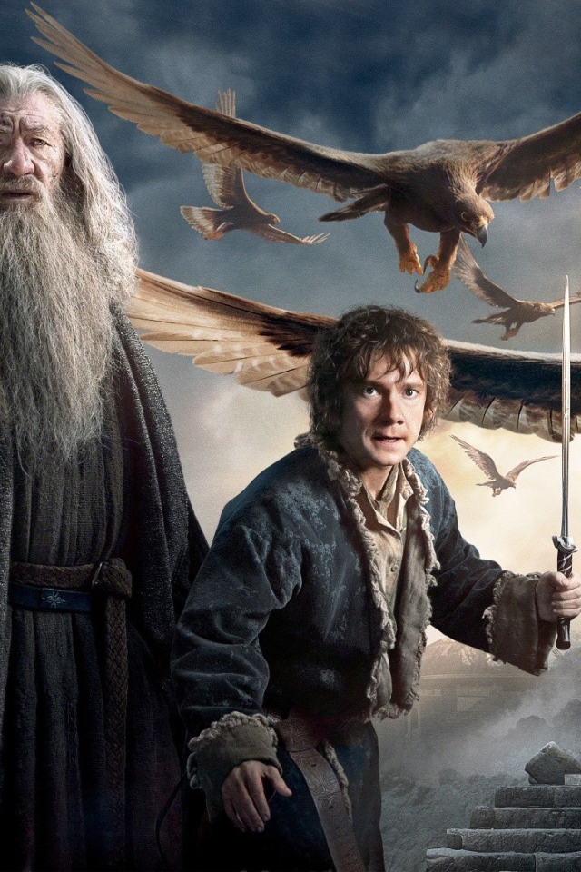 Орлы в фильме Хоббит