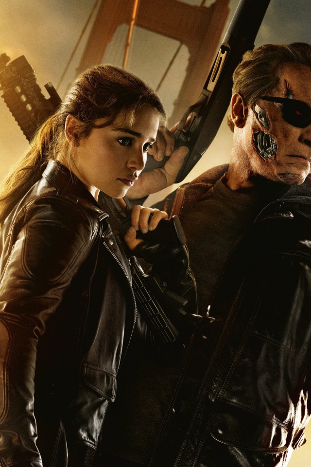 Эмилия Кларк в фильме Терминатор Генезис