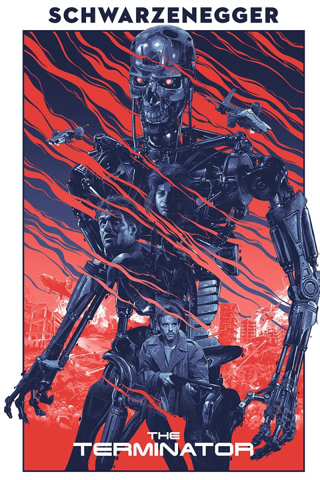 Фан арт к фильму Терминатор