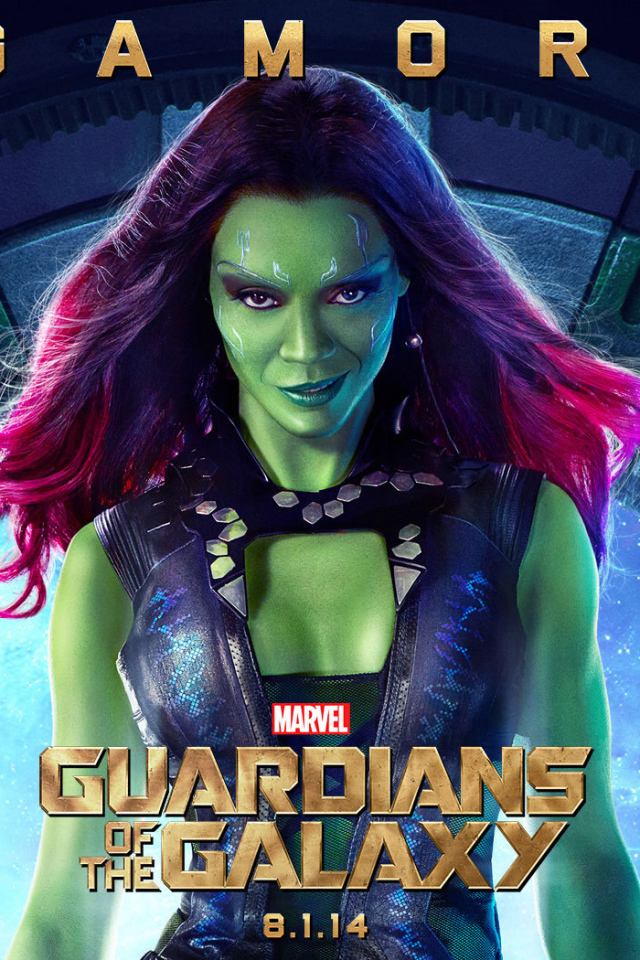 Гамора из фильма Стражи Галактики