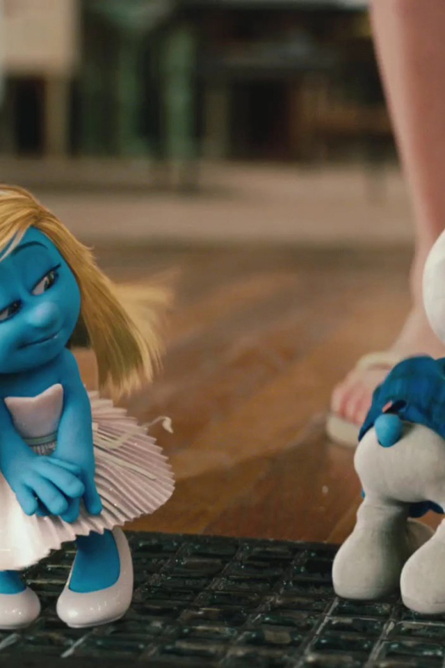 Гномики из комедийного фильма Смурфики