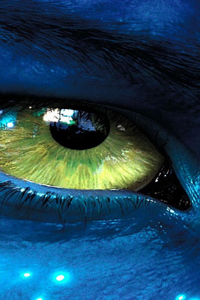 Зеленый глаз Аватара