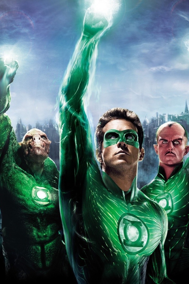 Герои фильма Зеленый фонарь