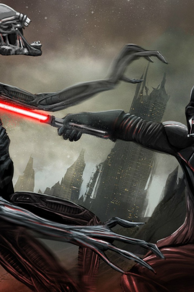 Ксеноморф против Дарта Вейдера