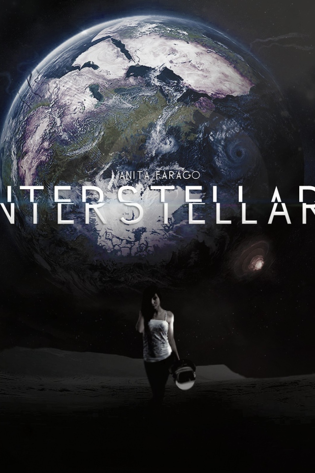 Земля на постере фильма Интерстеллар