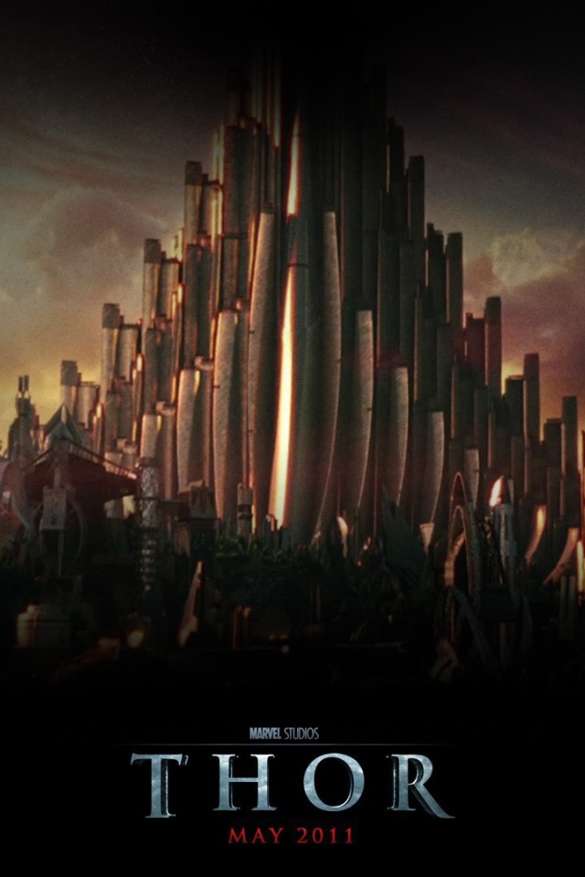 Дворец на постере фильма Тор