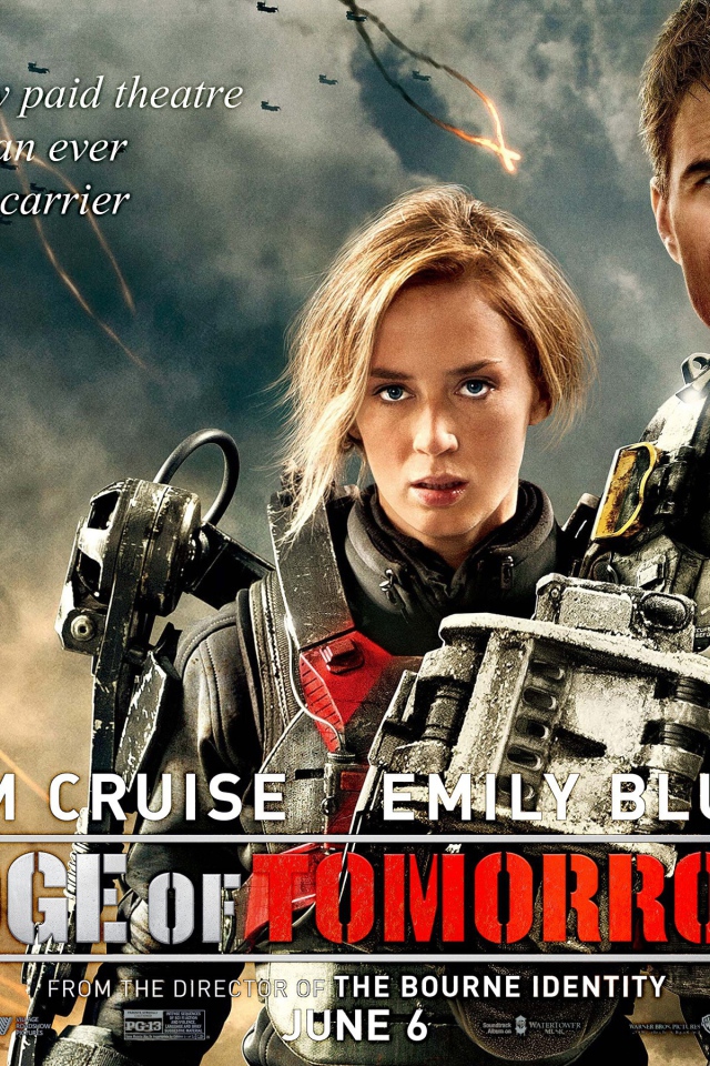 Постер боевика Грань будущего