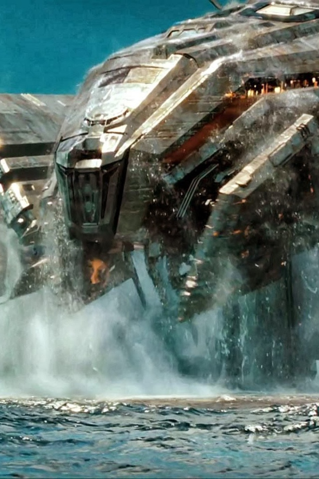 Робот в море из фильма Морской бой