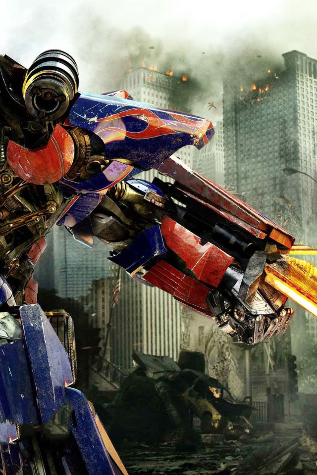 Робот с огненным мечом, фильм Трансформеры