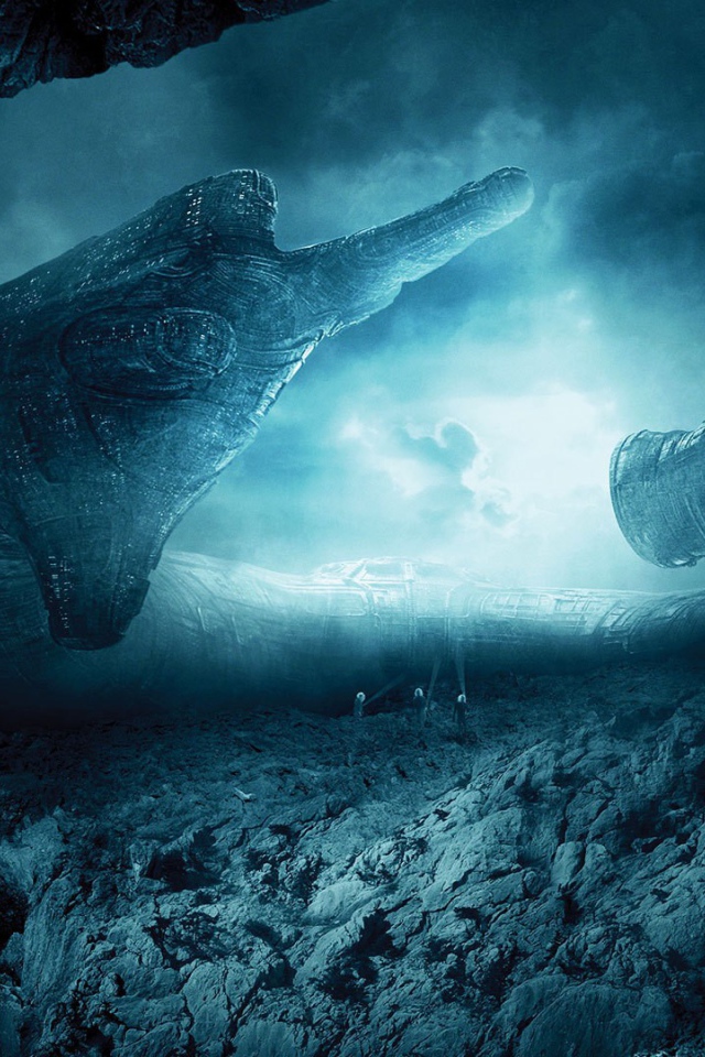 Сцена из фильма Прометей