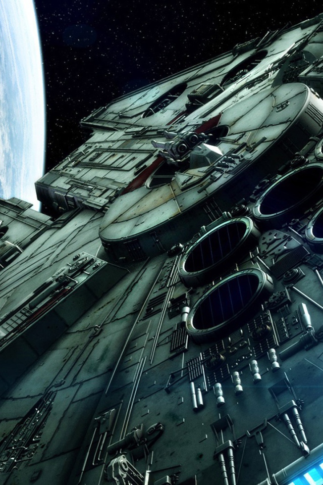 Корабль из Звездных войн Millenium Falcon