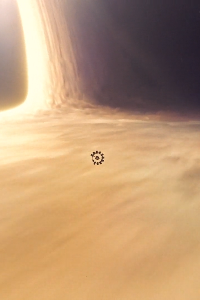 Космическая станция в фильме Интерстеллар