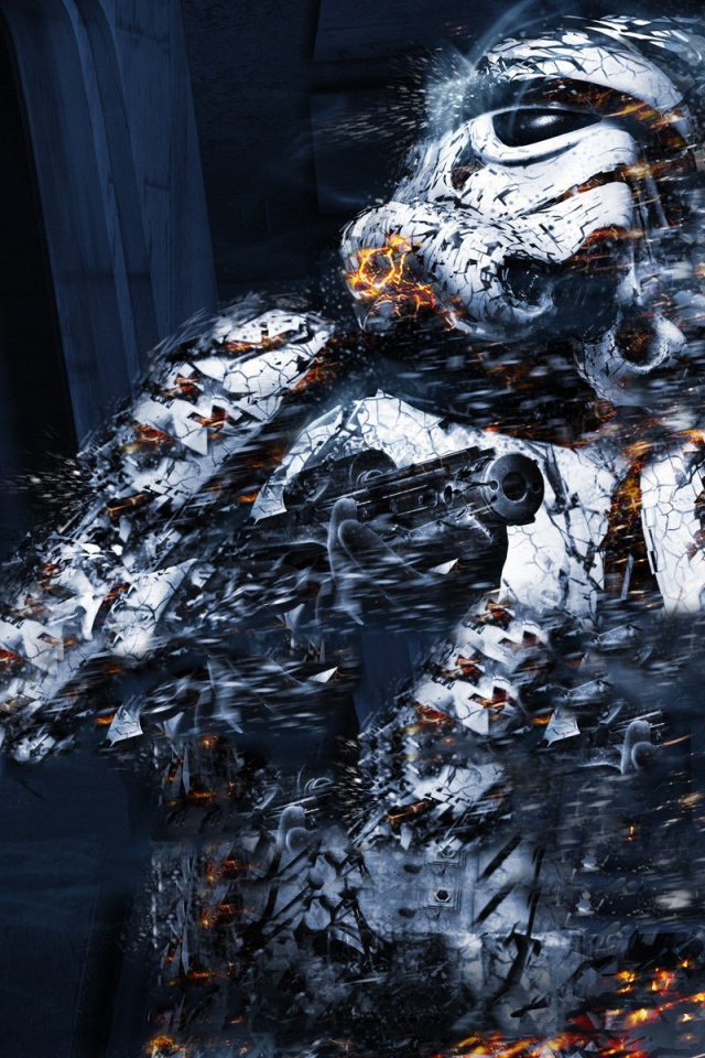 Распыление имперского штурмовика, Звездные войны