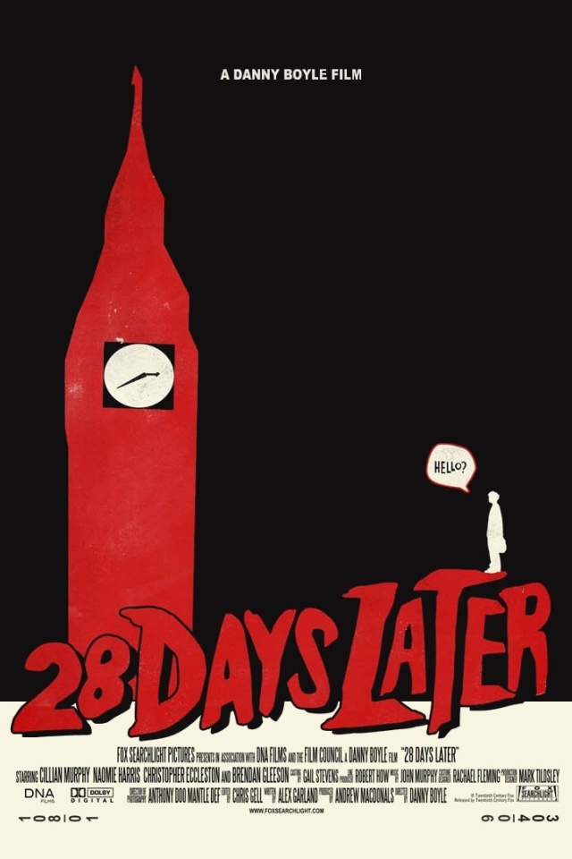 Постер фильма 28 дней спустя