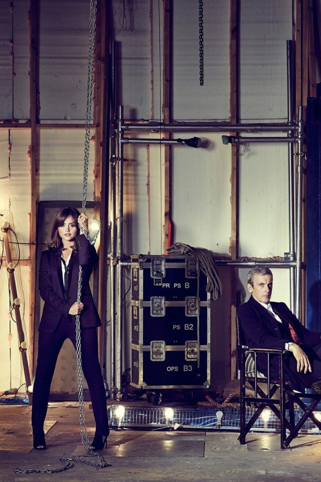 Два главных героя сериала Доктор Кто