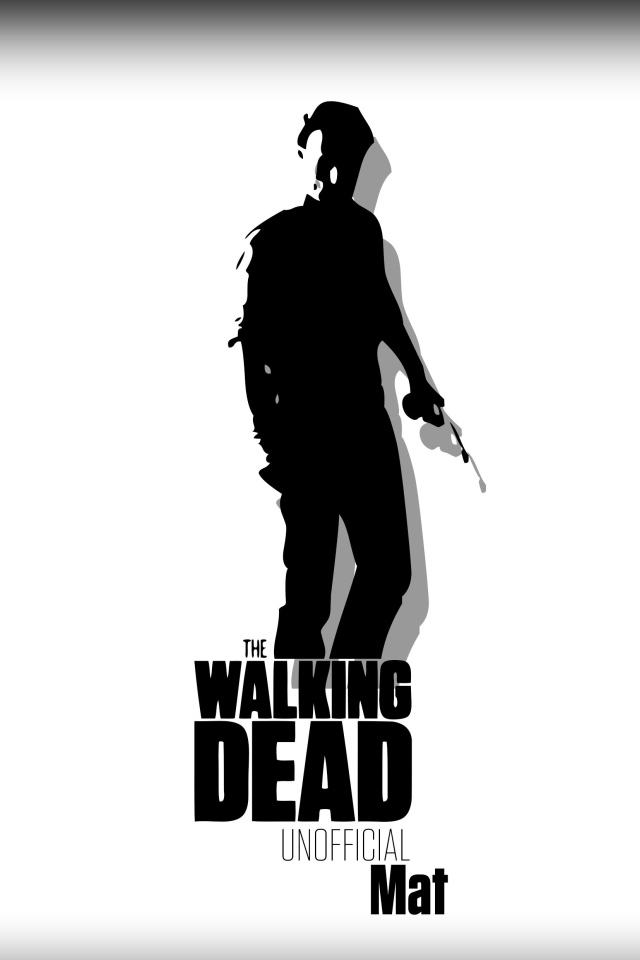 Неофициальный постер сериала Ходячие мертвецы