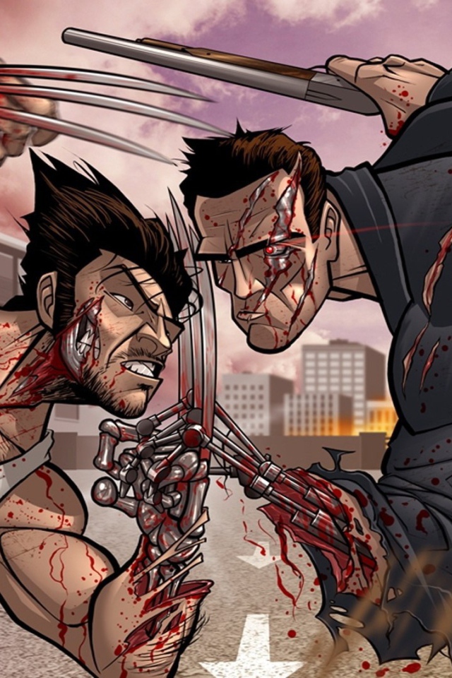 Росомаха против Терминатора