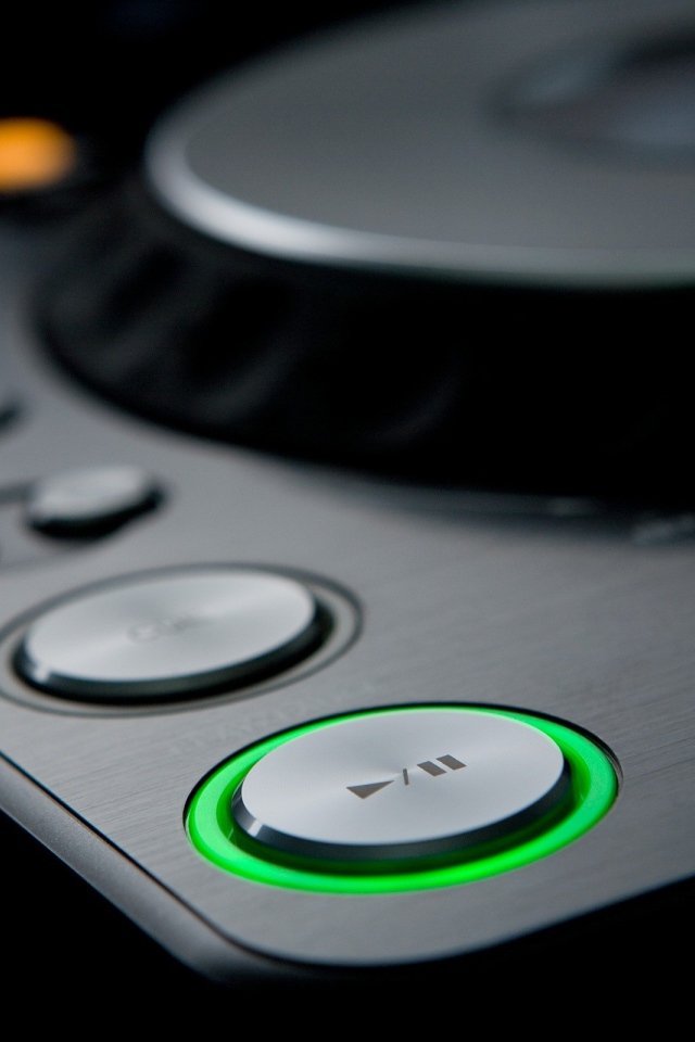 Кнопка на пульте Диджея