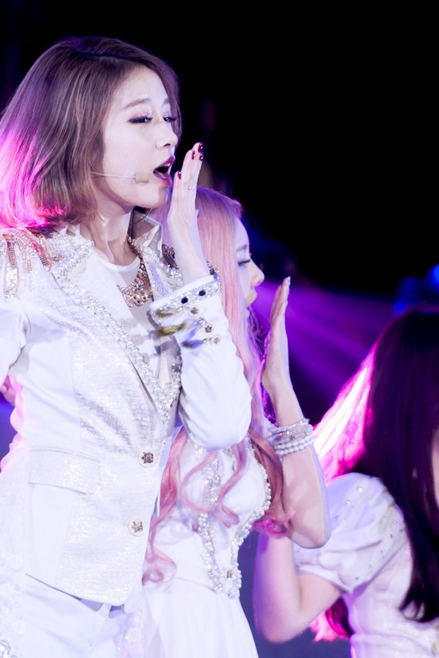 Концерт корейской группы T-ara