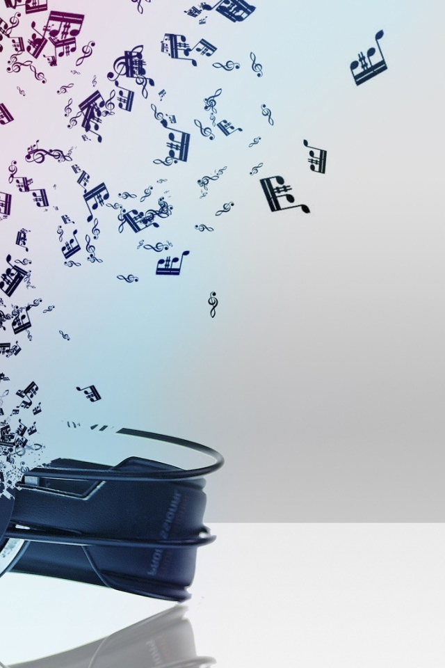 Наушники рассыпались на ноты