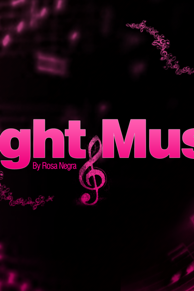 Легкая музыка, розовый фон