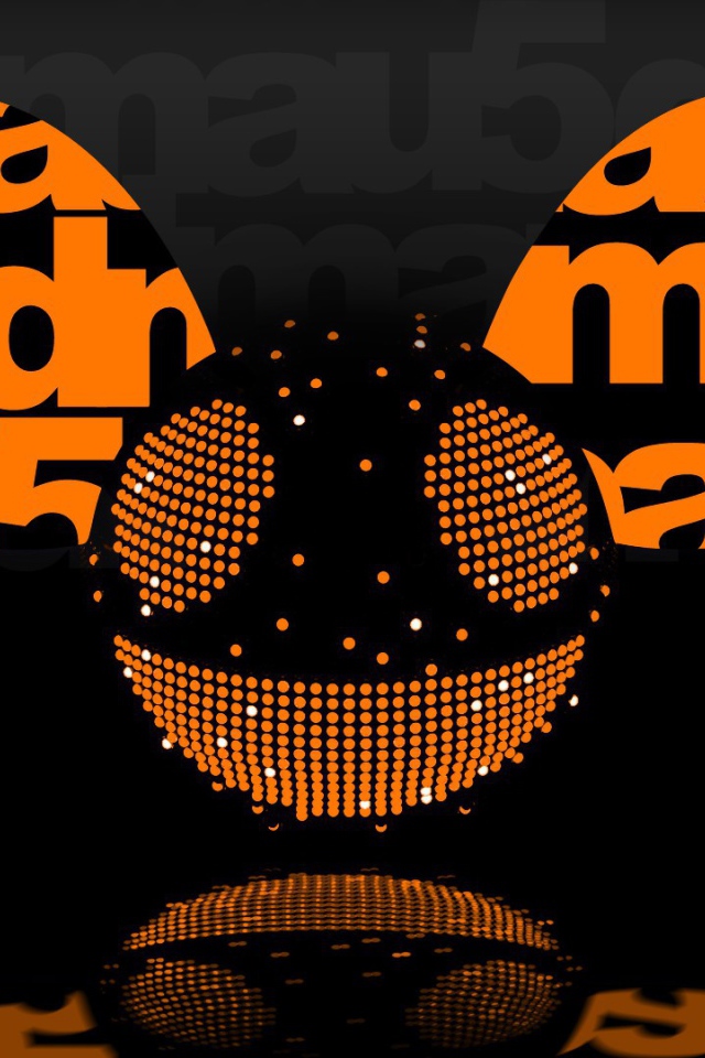 Оранжевый диджей deadmau5